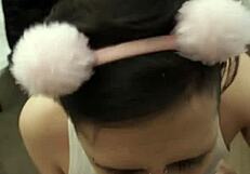 nick foxxx gives total oral to cute brunette