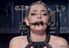 clamped with pins, is this blonde suspended for me?