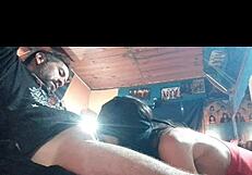 Argentinian Woman Gives Intense Blowjob