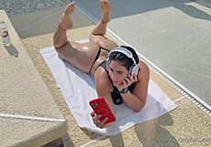 Yiny Leon's big booty latina pussy gets fucked