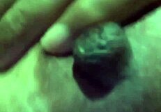 Asian Elderly Woman Showcasing Her Large Breasts