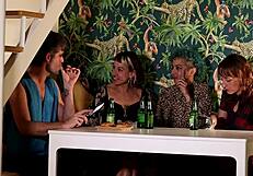 Passionate Non-Monogamous Dinner Turns Into Bisexual Foursome FFFM, Filled With Intense Emotions