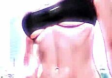 Beautiful Model Leticia Poses In Sexy Bikini For Photos