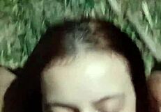 hungry girl sucks uber driver cock