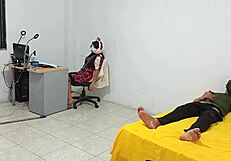 Step Sister Sitting While I Masturbate For Her