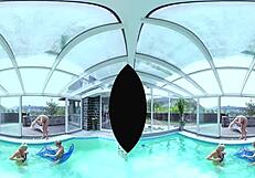 Intense anal foursome with big tits!