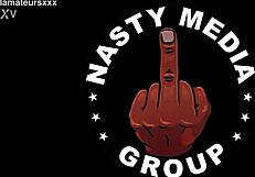 Aria the Libra moans, 'Deepthroat that big black cock for creampie.'