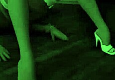 Blonde in Lingerie Plays Awakening Game