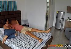 i railed that big booty colombian babe doggystyle