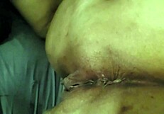 First Time Of My Wife With This Black Boy After Condom Broke He Cum On Her Pussy While I Suck