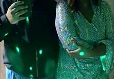 African mommy pussy clashes with colombian latina pussy