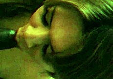 Thot tranny intensely deepthroats massive black cock