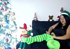 the grinch arrived in sexy mode with tattoo