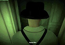 Blonde in Lingerie Plays Awakening Game