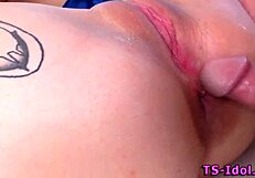 Shemale Fucks Babes Ass Before Blowjob In Hd Scene