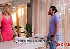 Sexmex presents a massage session where gaby veracruz reconnects with her ex-boyfriend.