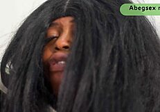 Did I squirt on my step brother's huge black dick on the stairs