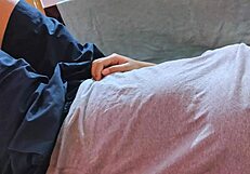 my step brother-in-law comes into my room with big cock to fuck my tight pussy