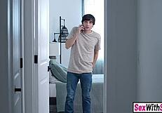 big tits teen stepsister seduces stepbro