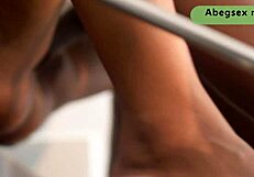 Did I squirt on my step brother's huge black dick on the stairs