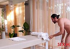 Sexmex presents a massage session where gaby veracruz reconnects with her ex-boyfriend.