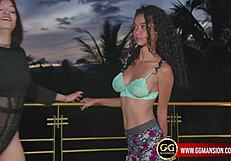 redhead enjoys intense pussy licking at ggmansion