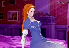 Cute Princess Agata Polony Performs Incoming Test In Detailed Scene