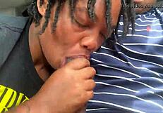 public blowjob in the open air