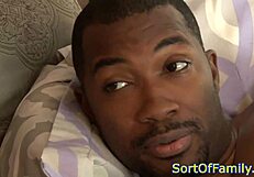 Booty stepsister sucks black stepbro's cock in taboo reality