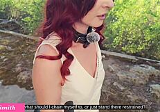 jeny smith caught naked in public place