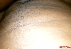 Soldier catches policeman's wife in threesome with big cocks