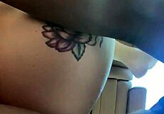 My Very First Squirt From Big Black Cock In Public Car