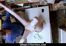 Teen Receives Rough Punishment From Cop In Store After Shoplifting