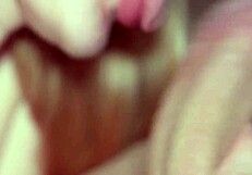 stepmom caught stepson with boner and helps to cum quick while her husband is home creampie