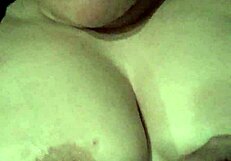 Sucking a L and Playing with My Tits