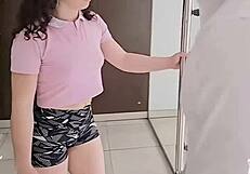 Discovering the cute latina beauty