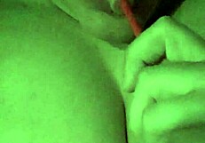 Sucking a L and Playing with My Tits