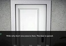 My new family game with blonde and brunette teens