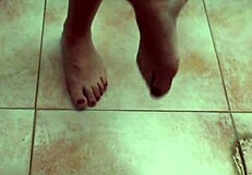 Suggestive Feet Dancers Move Sensually