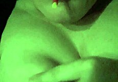 Sucking a L and Playing with My Tits