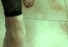 Suggestive Feet Dancers Move Sensually