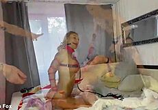 monika fox new year gangbang party