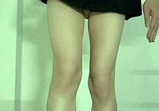 Masturbating Outdoors And Wearing Cum-Soaked Panties