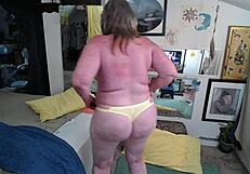 i'm dawnskye1962 modeling panties for liam, finishing with joi