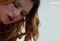 curvy blonde katarina rina's oily romantic fuck with lover whiteboxxx