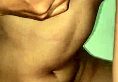 Sexy Teen 18+ Girl Touching Her Natural Boobs And Small 18+ Tight Pink Pussy