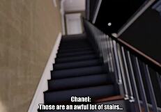 Chanel chats in dick promo interview