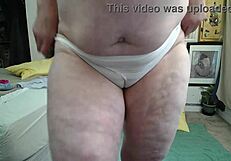 i'm dawnskye1962 modeling panties for liam, finishing with joi