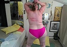 i'm dawnskye1962 modeling panties for liam, finishing with joi