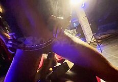 Squirting On Slave After Riding Big Fat Rod